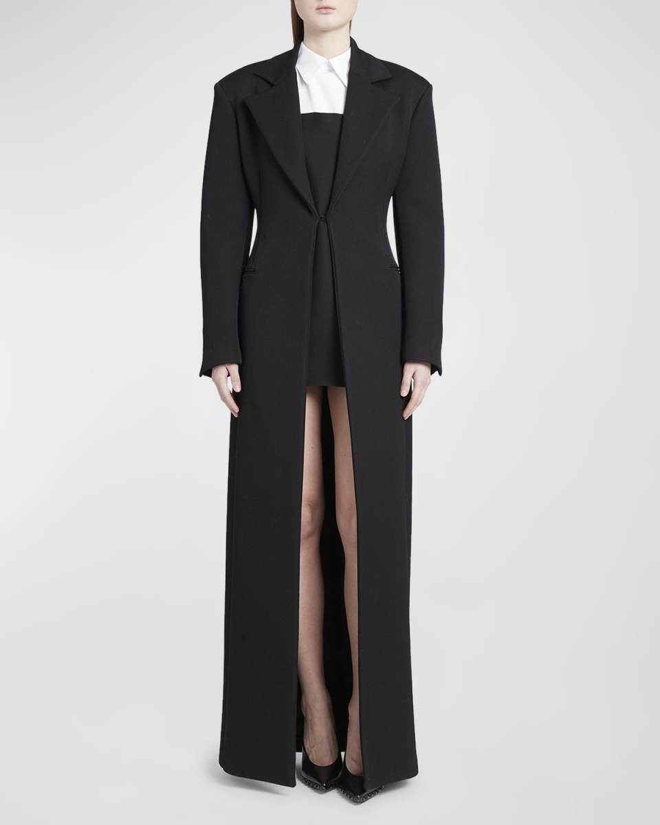 Botticella Campionari Bonded Techno Wool Top Coat